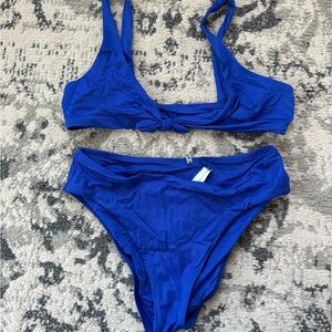 Vitamin A Blue Bikini Set
